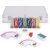 Costway Set poker chips casino con dadi da gioco 300 pz e custodia in alluminio, Set fiches dadi e carte da poker Argento