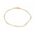 Bracciale Donna Unoaerre Oro Giallo Bianco GL100087