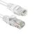Vultech Cat6, 0.5 m cavo di rete Bianco U/UTP (UTP)