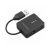 Vultech HU-04USB2 hub di interfaccia USB 2.0 480 Mbit/s Nero