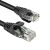 Vultech TAAU050-UTP-BK cavo di rete Nero 5 m Cat6 U/UTP (UTP)